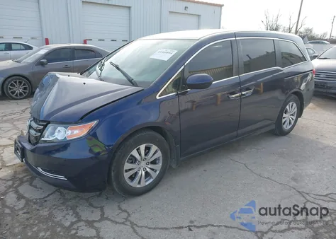 2016 Honda Odyssey Ex from USA, damaged, VIN 5FNRL5H48GB094868